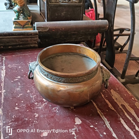 古玩銅器銅爐真品鑒賞圖