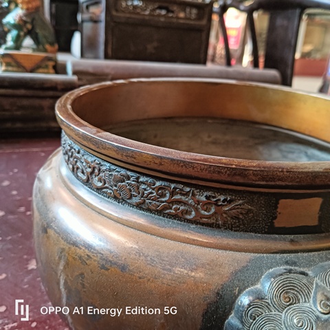 古玩銅器銅爐真品鑒賞圖