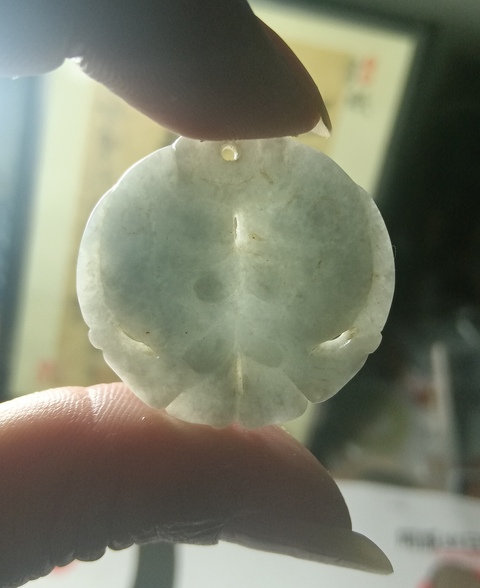 古玩玉器翡翠雕“雙魚佩”拍賣，當前價格288元