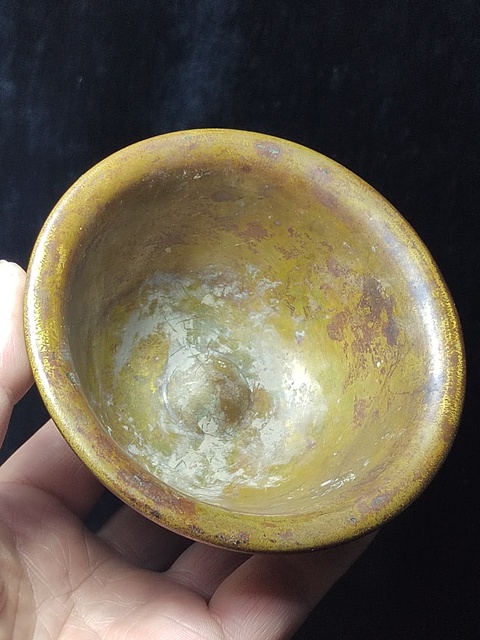 古玩銅器藏傳凈水碗拍賣(mài),當(dāng)前價(jià)格3800元