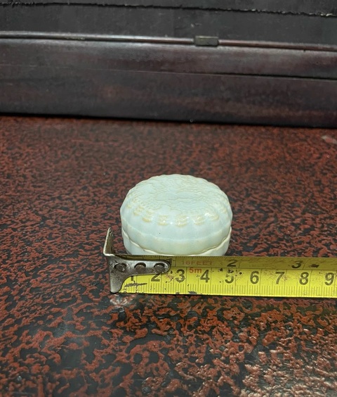 古玩陶瓷湖田窯影青粉盒拍賣，當前價格58888元