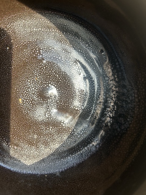 古玩陶瓷元末明初耀州窯油滴雙系罐（銀油滴）拍賣，當前價格3250元