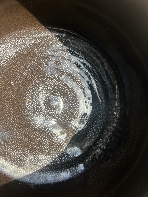 古玩陶瓷元末明初耀州窯油滴雙系罐（銀油滴）拍賣，當前價格3250元