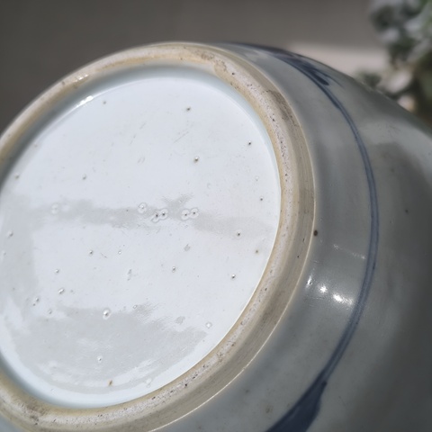 古玩陶瓷青花松竹梅罐拍賣，當前價格18000元