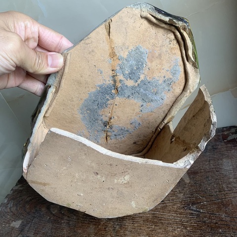 古玩陶瓷三彩瓷枕標(biāo)本拍賣，當(dāng)前價(jià)格3600元