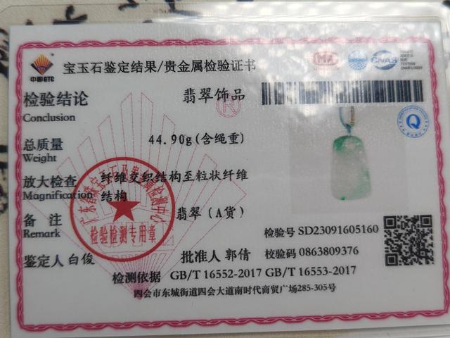 古玩玉器天然翡翠山水玉墜(帶翡翠鑒定證書)拍賣,當(dāng)前價(jià)格4500元