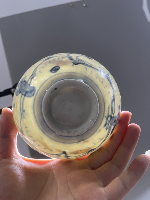 古玩陶瓷明代高官厚祿青花碗拍賣,當前價格0元