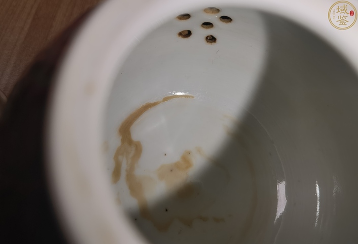 古玩陶瓷胭脂紅地粉彩花卉紋執壺拍賣，當前價格1800元