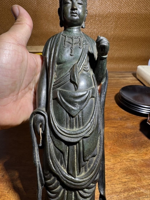 古玩銅器造像拍賣，當前價格4800元