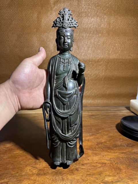 古玩銅器造像拍賣，當前價格4800元