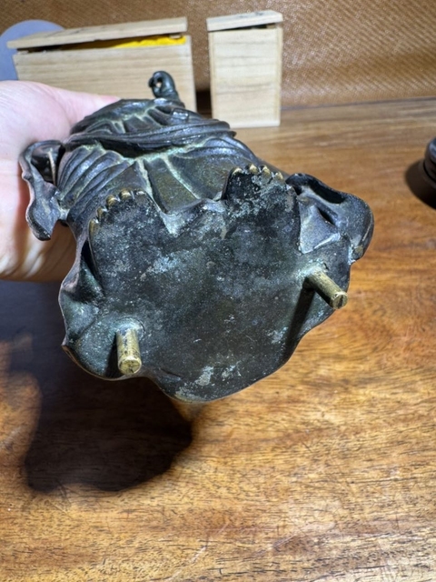 古玩銅器造像拍賣，當前價格4800元