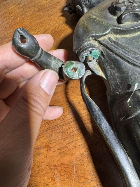 古玩銅器造像拍賣，當前價格4800元