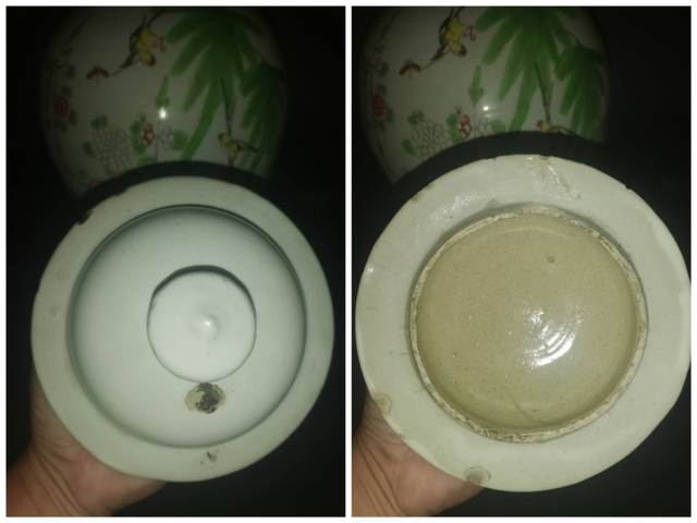 古玩陶瓷粉彩花鳥詩文將軍罐拍賣，當前價格1999元