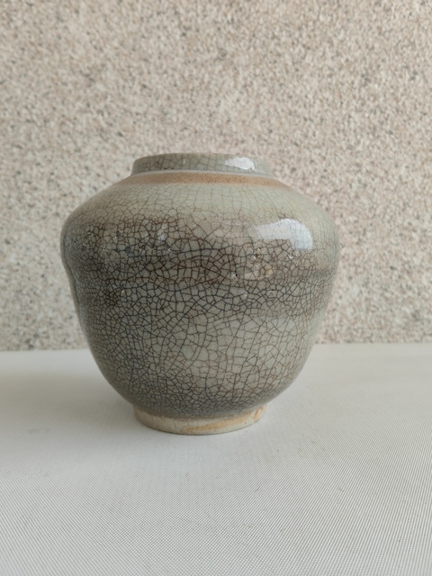 古玩陶瓷哥釉罐拍賣，當前價格850元