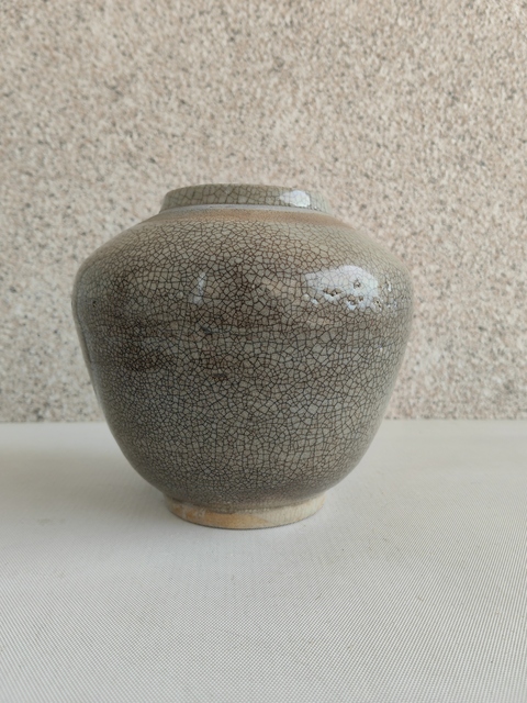 古玩陶瓷哥釉罐拍賣，當前價格850元