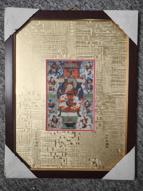 古玩雜項清代唐卡拍賣,當前價格1688元