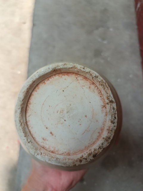 古玩陶瓷宋代將樂窯青釉拿手尊拍賣，當前價格12800元