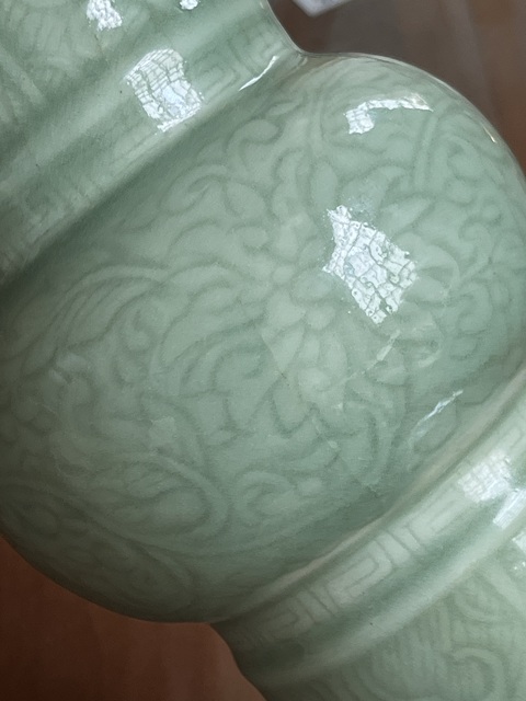 古玩陶瓷青釉鳳尾尊拍賣(mài),當(dāng)前價(jià)格15000元