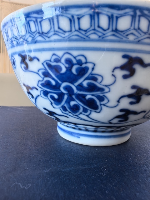 古玩陶瓷青花碗真品鑒賞圖