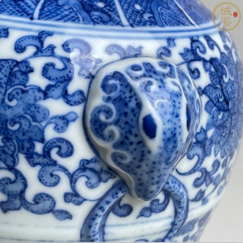 古玩陶瓷雙鋪首尊真品鑒賞圖