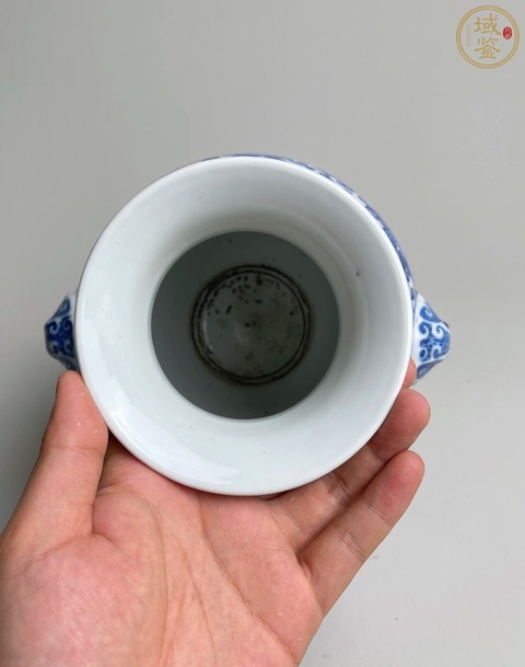 古玩陶瓷雙鋪首尊真品鑒賞圖