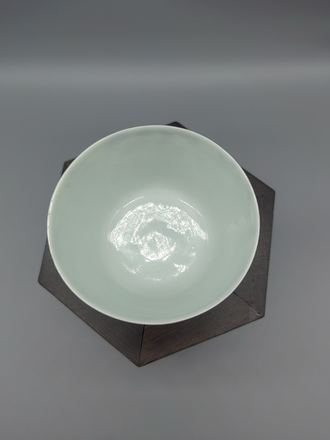 古玩陶瓷晚清青花茶杯真品鑒賞圖