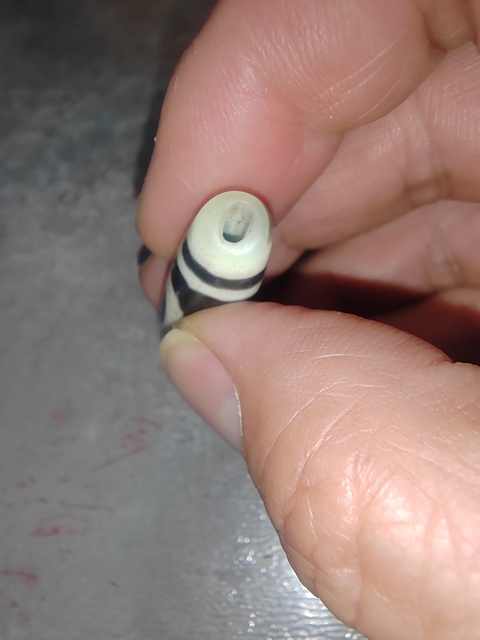 古玩玉器老料器天珠拍賣，當前價格666元