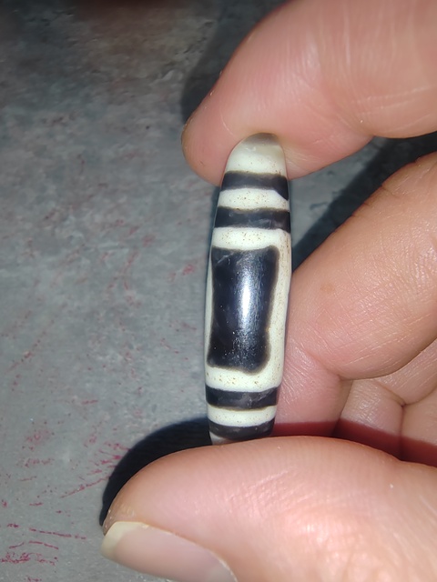 古玩玉器老料器天珠拍賣，當前價格666元