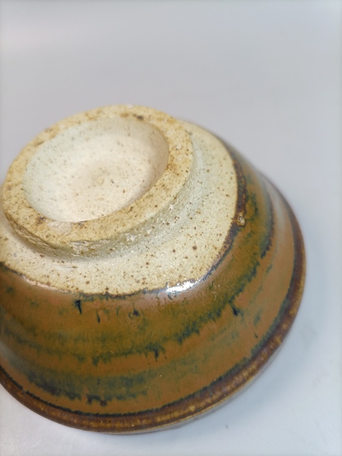 古玩陶瓷醬釉茶盞真品鑒賞圖