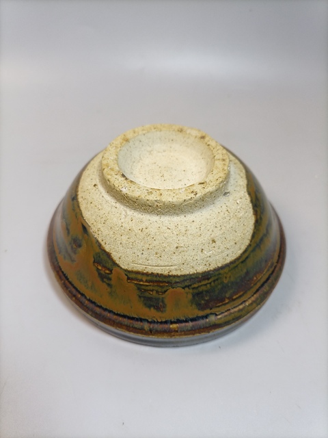 古玩陶瓷醬釉茶盞真品鑒賞圖