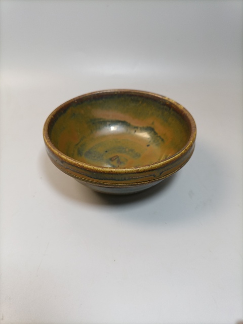古玩陶瓷醬釉茶盞真品鑒賞圖