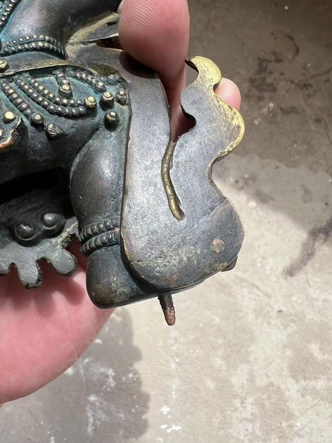 古玩銅器造像真品鑒賞圖