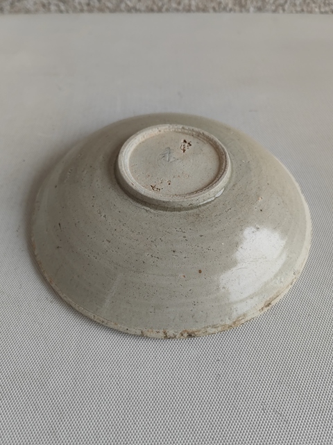 古玩陶瓷宋代影青盤拍賣，當(dāng)前價(jià)格680元