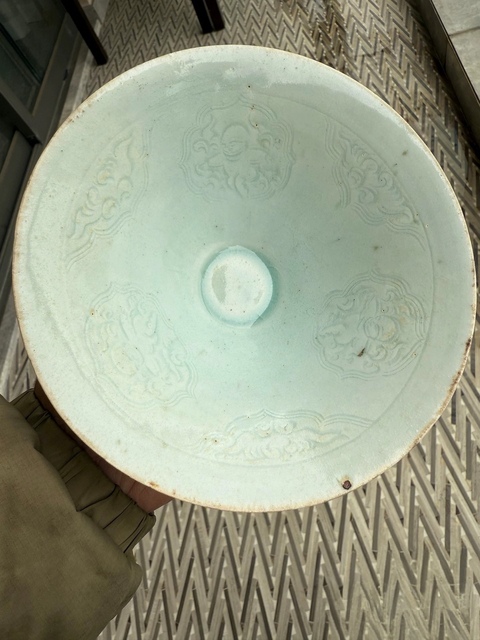 古玩陶瓷南宋湖田窯娃娃碗真品鑒賞圖