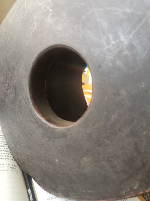 古玩雜項檀木博古紋飾大筆筒拍賣，當前價格2222元