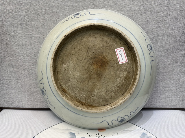 古玩陶瓷壽字紋盤拍賣,當前價格5800元