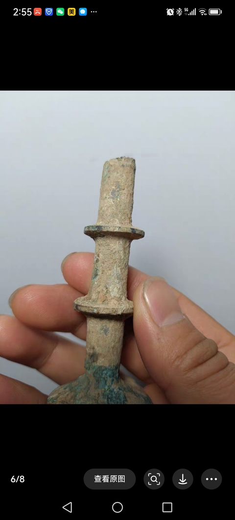 古玩銅器戰漢**劍柄拍賣,當前價格1980元
