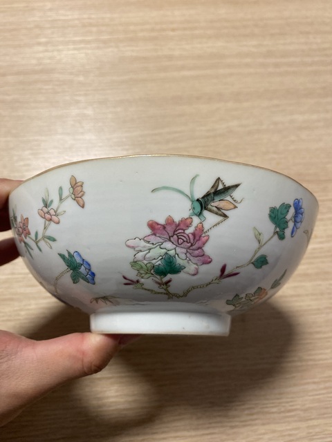 古玩陶瓷清道光 粉彩飛黃騰達(dá)花口碗拍賣(mài),當(dāng)前價(jià)格4570元
