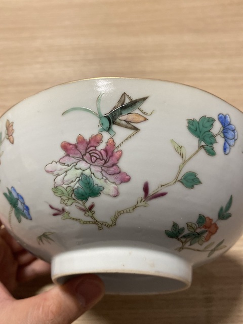 古玩陶瓷清道光 粉彩飛黃騰達(dá)花口碗拍賣(mài),當(dāng)前價(jià)格4570元
