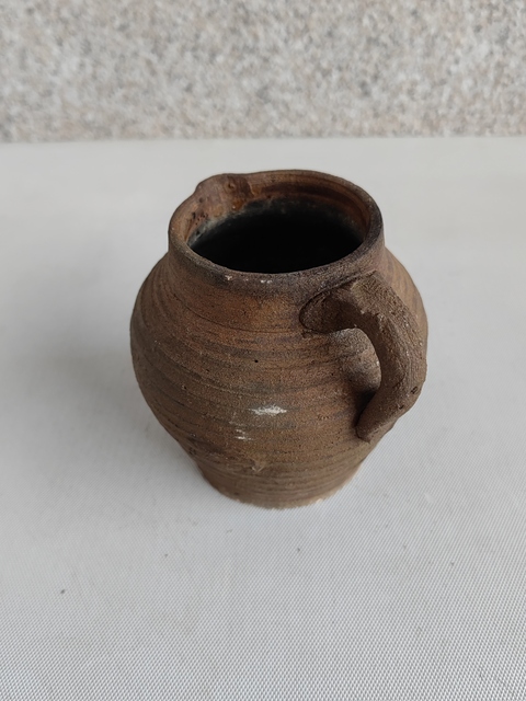 古玩陶瓷褐釉公道杯拍賣，當前價格580元