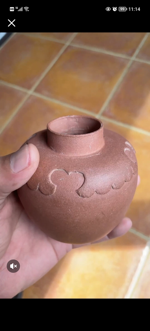 古玩雜項紫砂雜件真品鑒賞圖