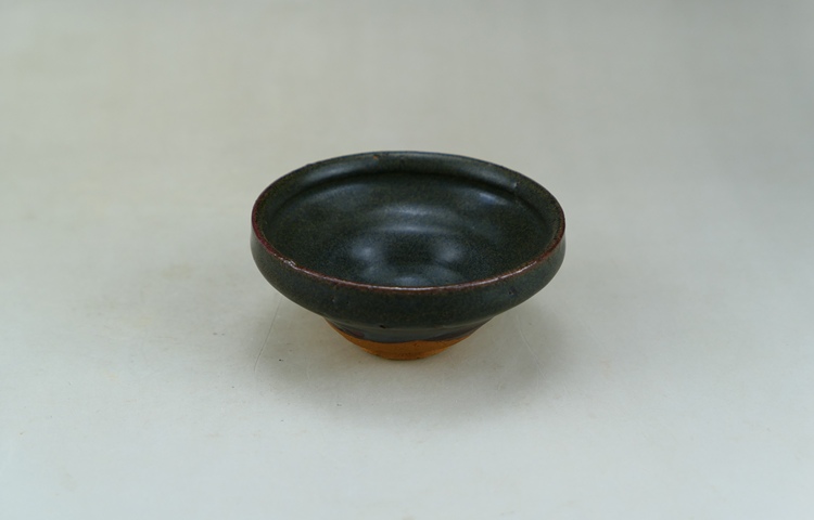 古玩陶瓷吉州窯茶葉末釉茶盞真品鑒賞圖