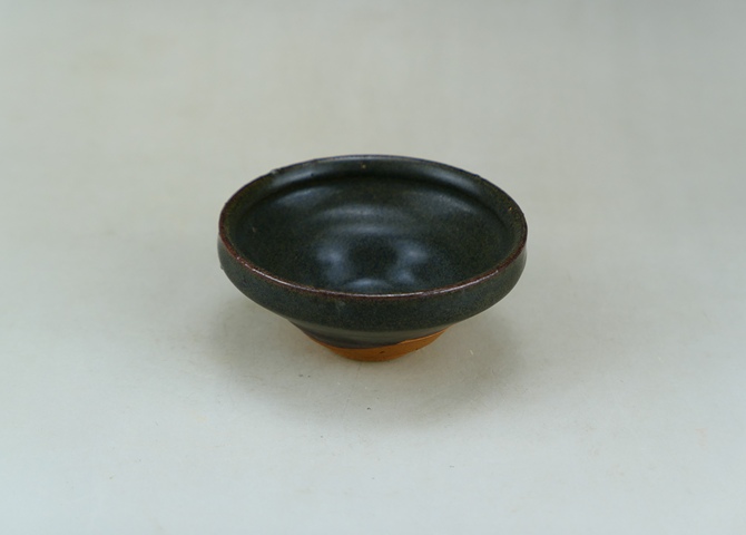 古玩陶瓷吉州窯茶葉末釉茶盞真品鑒賞圖