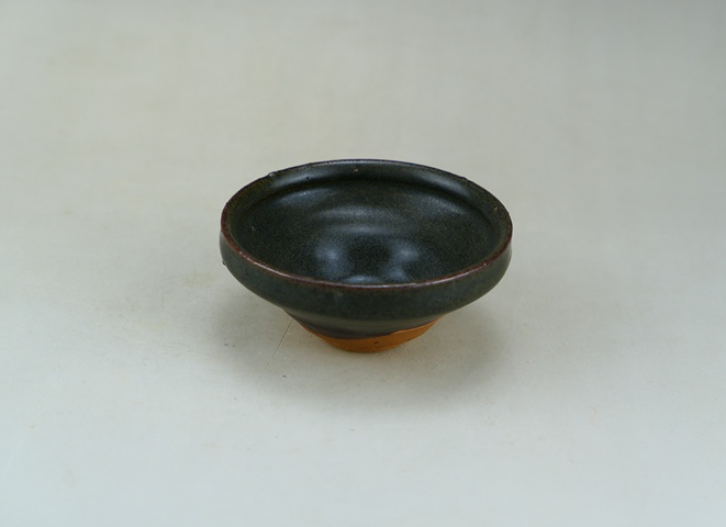 古玩陶瓷吉州窯茶葉末釉茶盞真品鑒賞圖