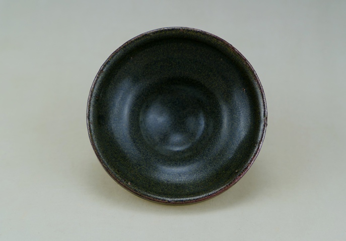 古玩陶瓷吉州窯茶葉末釉茶盞真品鑒賞圖