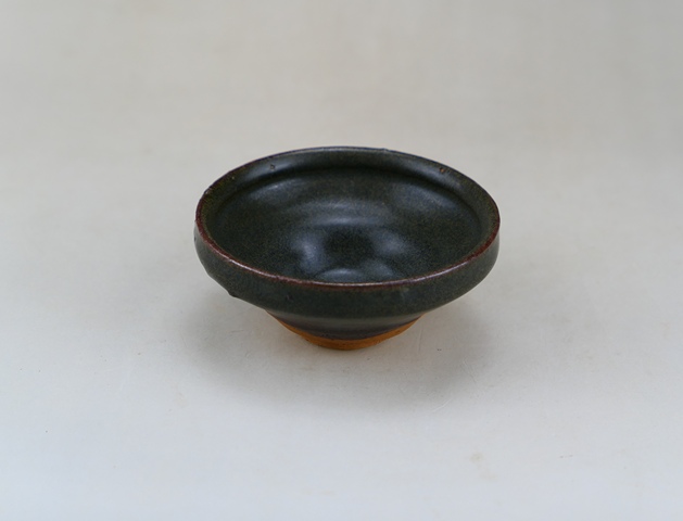 古玩陶瓷吉州窯茶葉末釉茶盞真品鑒賞圖