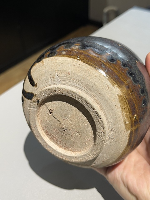 古玩陶瓷宋代黑釉梨型壺真品鑒賞圖