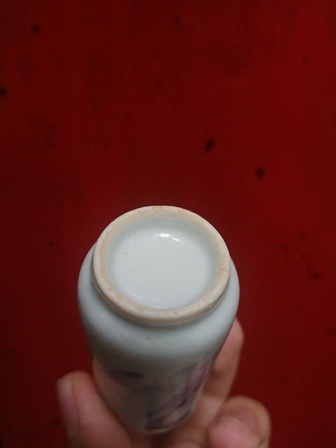 古玩陶瓷青花鼻煙壺真品鑒賞圖