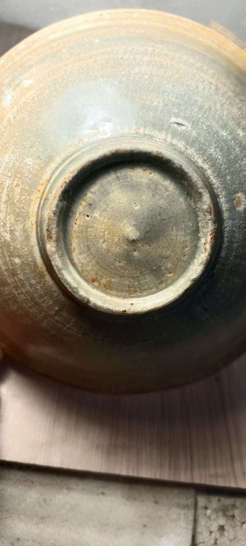 古玩陶瓷青白釉褐彩斗笠碗拍賣，當前價格16000元