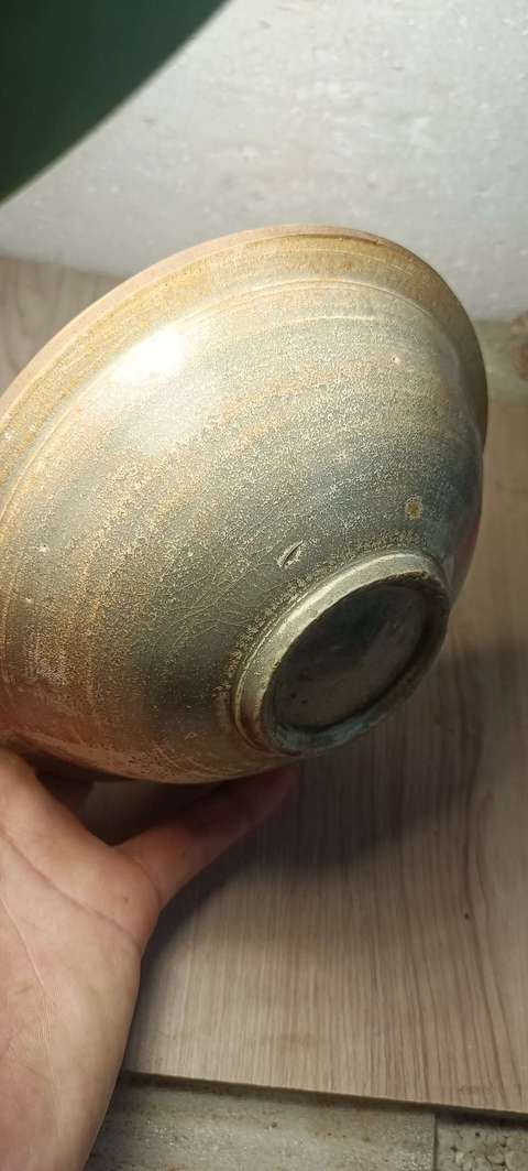 古玩陶瓷青白釉褐彩斗笠碗拍賣，當前價格16000元